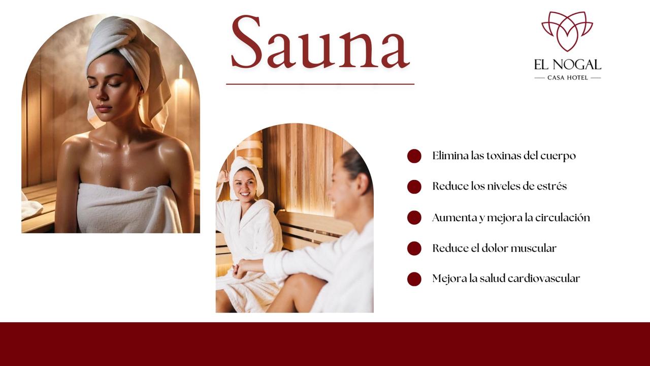 Sauna y Spa - El Nogal Casa Hotel