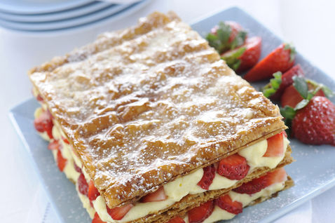 Yarrow Strawberries and Chantilly